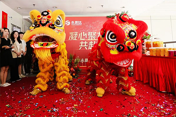 深圳开业庆典 舞狮子