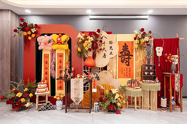 寿宴布置服务案例